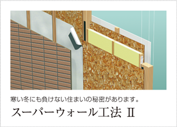 寒い冬にも負けない住まいの秘密があります。